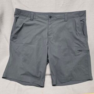 ZeroXposur Mens Gray Performance Utility Golf Shorts Stretch Size 44 Quick Dry